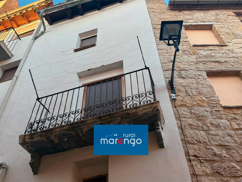 Exterior view of House or chalet for sale in Villafranca del Cid / Vilafranca  with Balcony