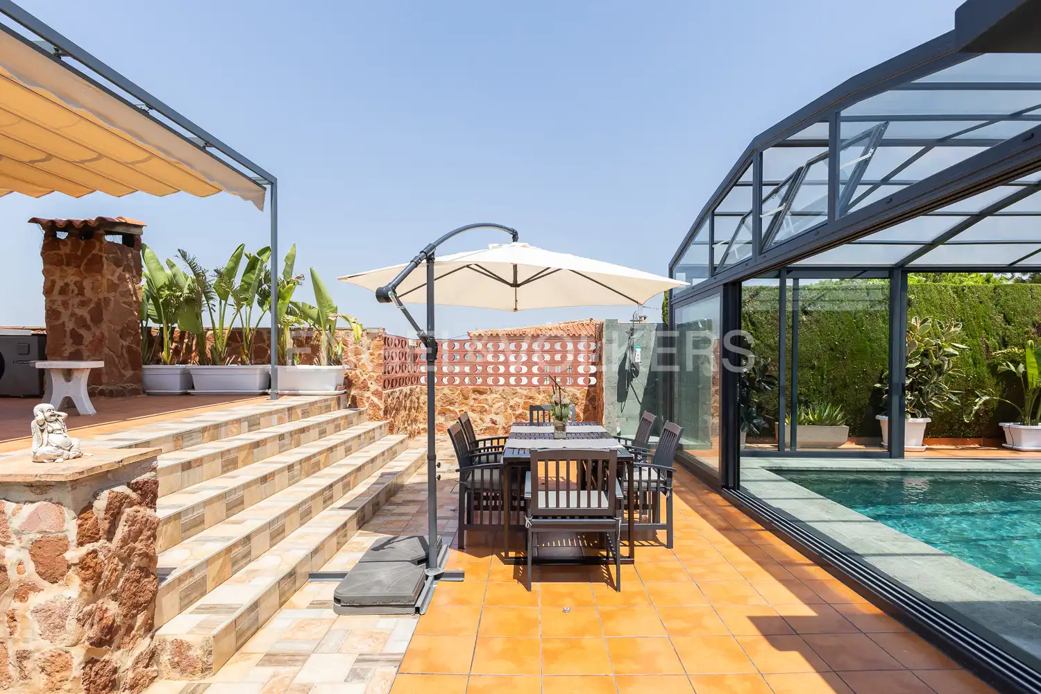 Terrassa de Casa o xalet en venda en Torrent amb Calefacció, Jardí privat i Terrassa