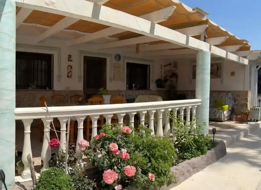 Terrasse von Country house zum Verkauf in Vélez-Málaga mit Klimaanlage, Privatgarten und Terrasse