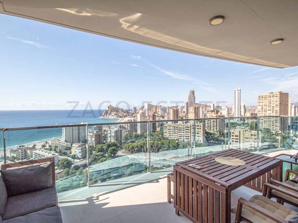 Terrace of Apartment to rent in Benidorm  with Community pool