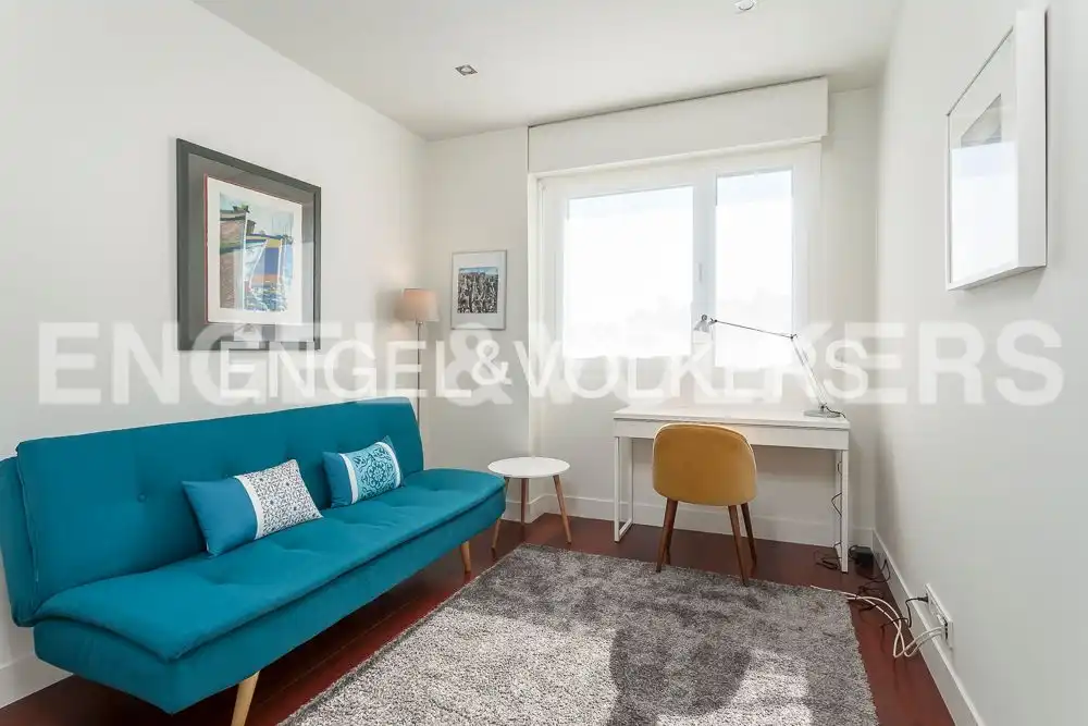 Bedroom of Attic for rent in Madrid  with Air Conditioner, Heating and Furnished