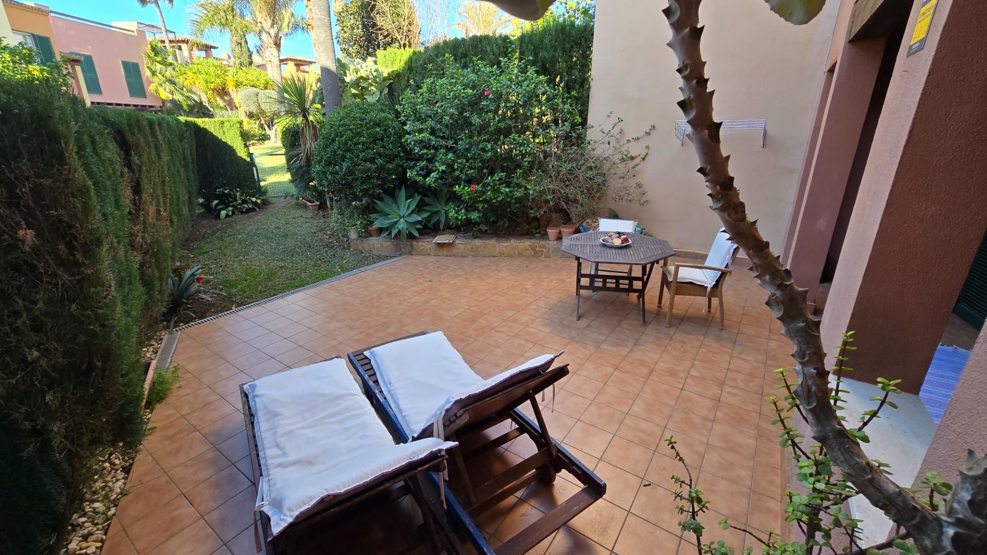 Garden of Planta baja to rent in Llucmajor  with Air Conditioner, Heating and Private garden