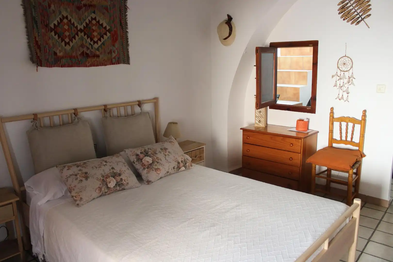 Habitación de Casa o chalet de alquiler en Oliva con Aire acondicionado, Terraza y Amueblado
