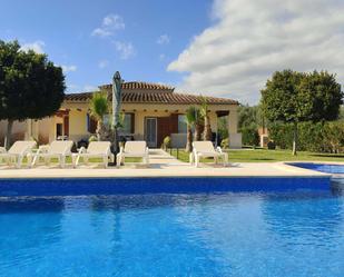 Piscina de Finca rústica de lloguer en Campos amb Aire condicionat, Calefacció i Jardí privat