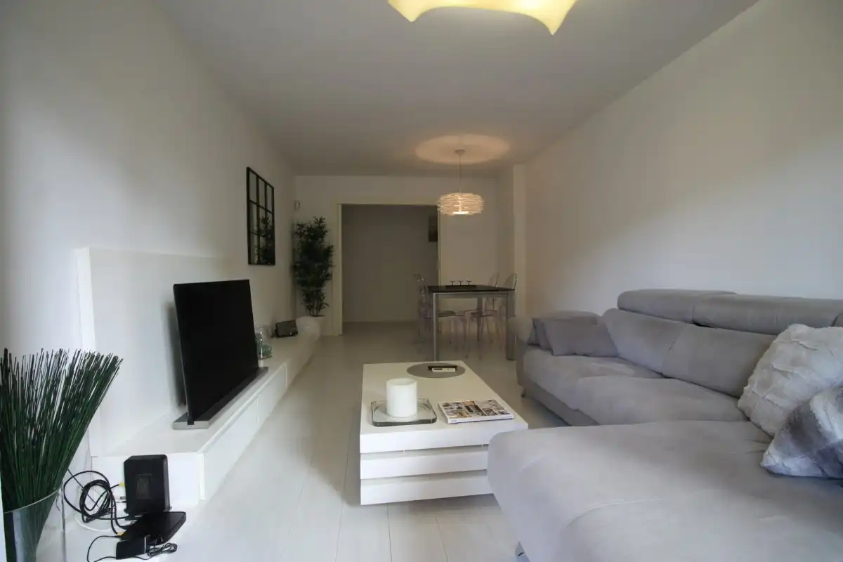 Sala d'estar de Pis de lloguer en Valencia amb Aire condicionat, Parquet i Terrassa
