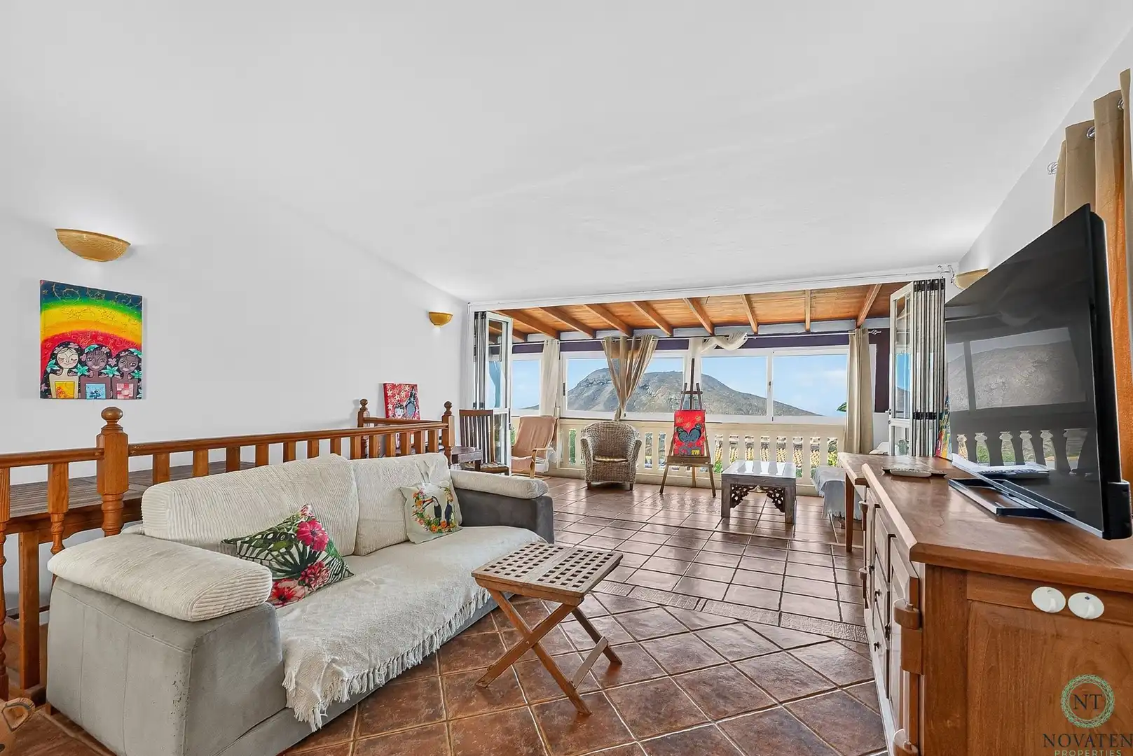 Sala d'estar de Casa o xalet en venda en Arona amb Aire condicionat i Calefacció