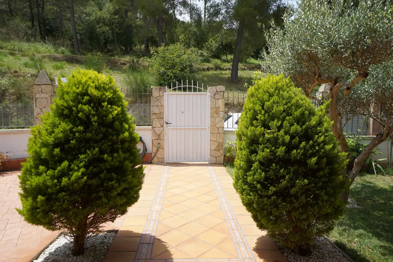 Garden of Houses for sale in Sant Boi de Llobregat  with Air Conditioner, Heating and Swimming Pool