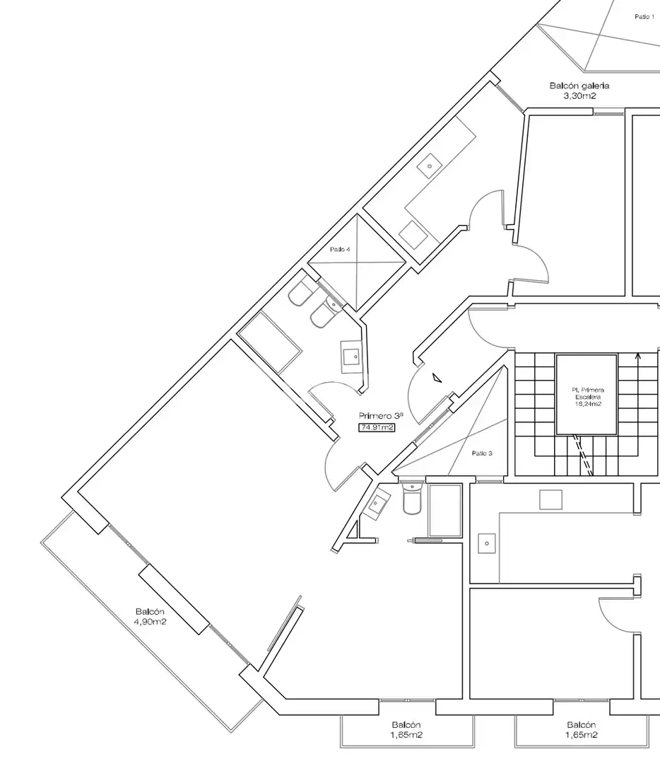 Wohnung mit Terrasse zum Verkauf in Carrer de Aribau, imagen 25