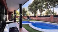 Exterior view of House or chalet for sale in Castelldefels  with Air Conditioner, Heating and Terrace