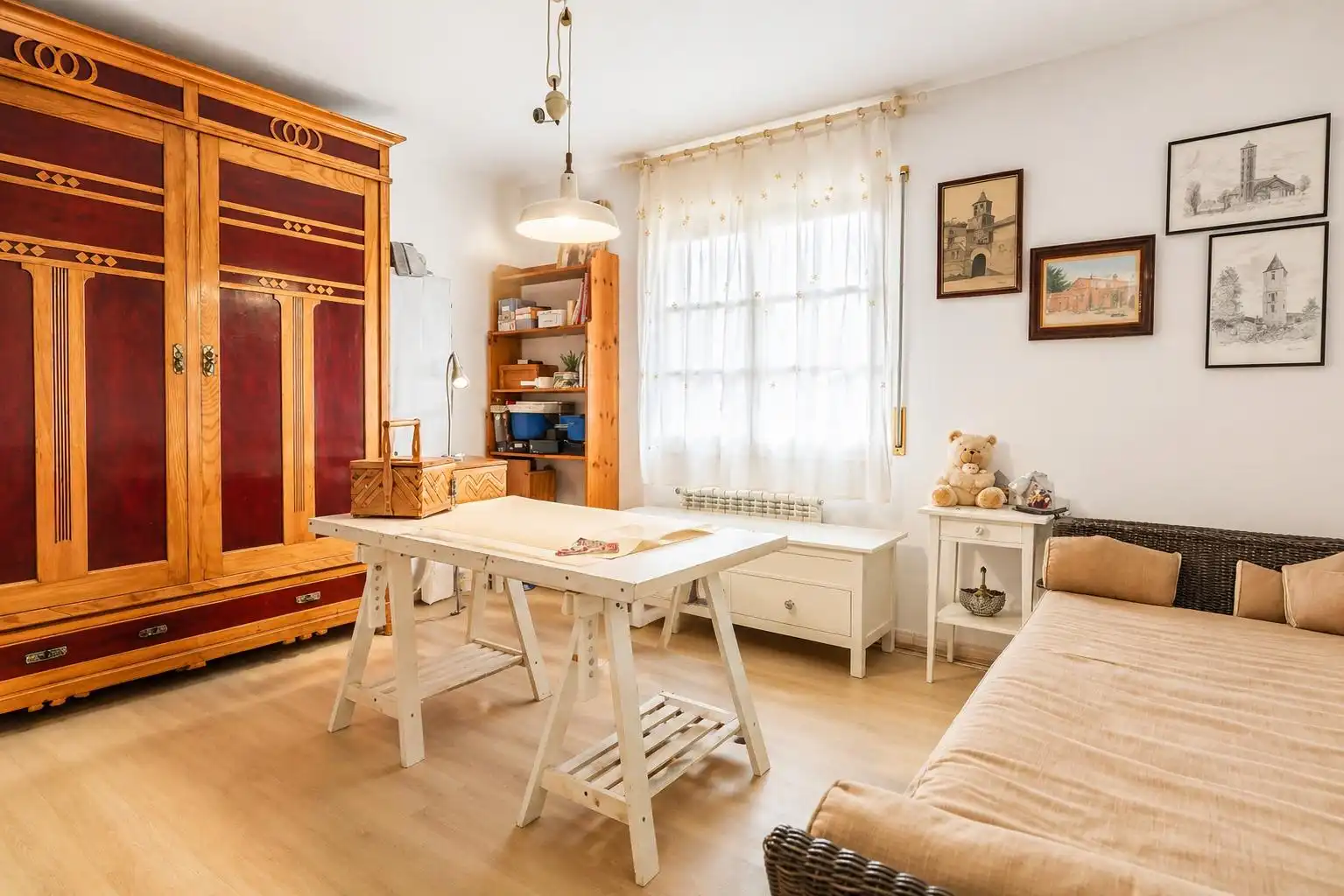 Sala de estar de Casa o chalet en venta en Mont-roig del Camp con Aire acondicionado, Calefacción y Jardín privado