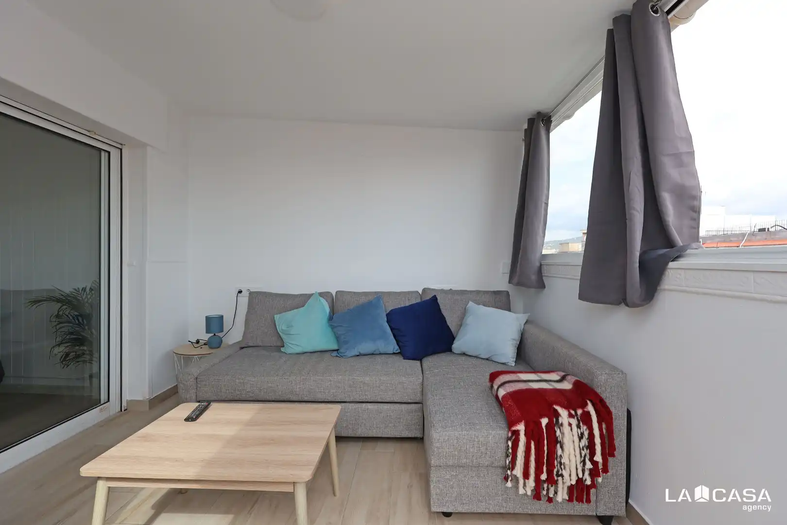 Sala de estar de Ático en venta en Barcelona con Terraza y Amueblado