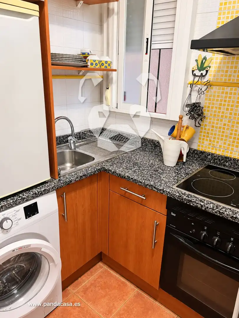 Cocina de Piso de alquiler en Madrid con Aire acondicionado, Calefacción y Parquet