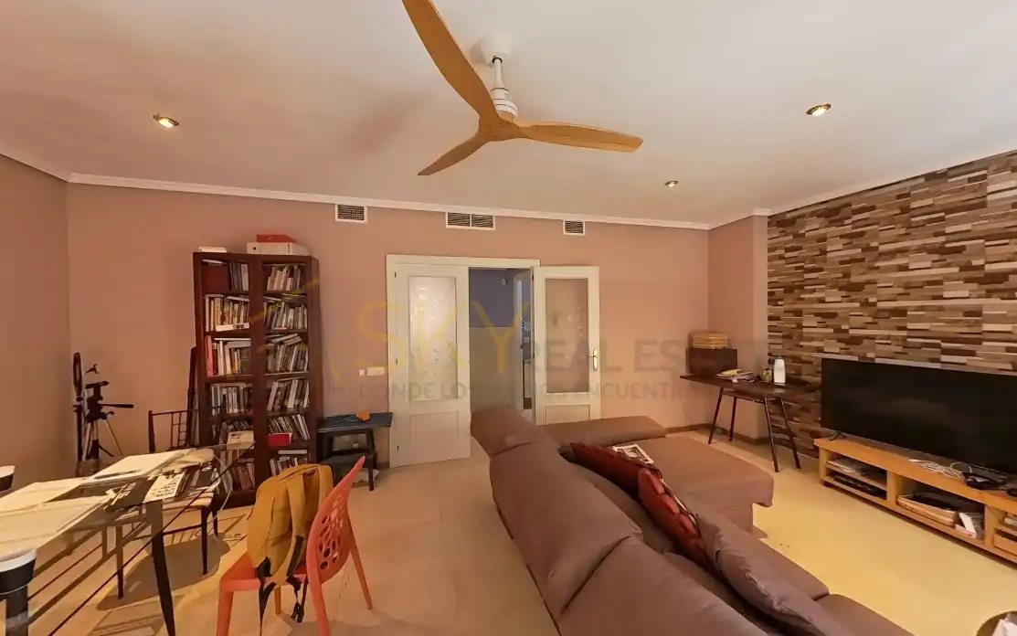 Living room of Duplexes for sale in Madrid  with Furnished