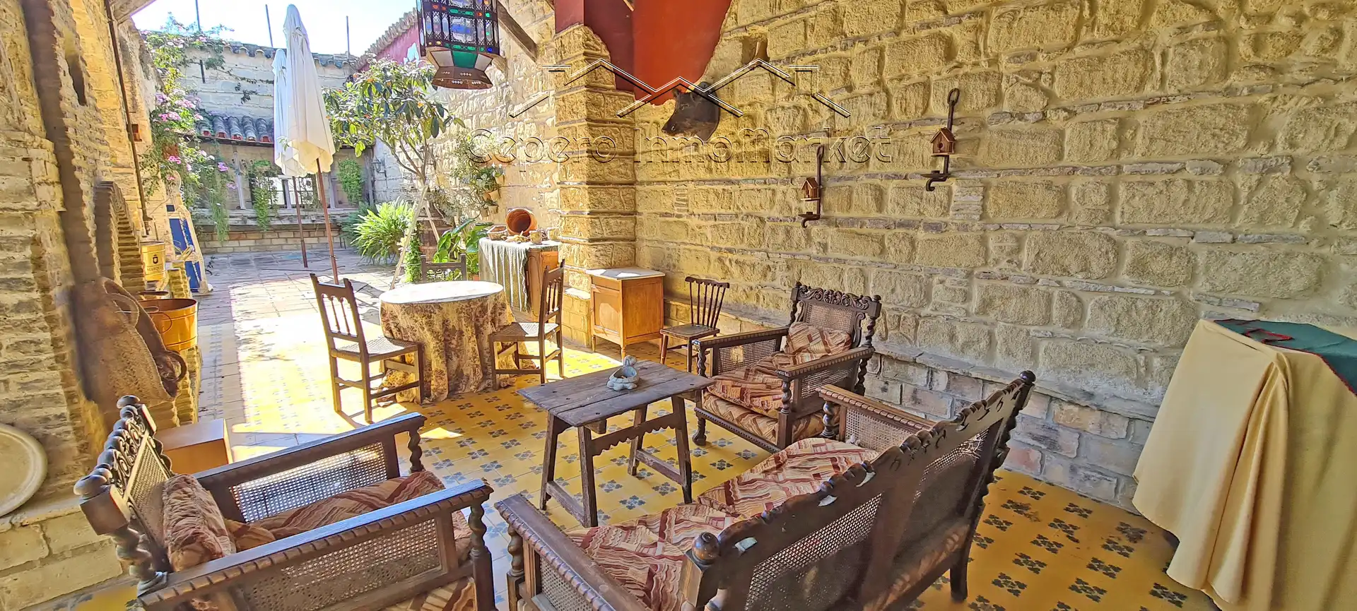 Terraza de Casa o chalet en venta en Jerez de la Frontera con Aire acondicionado, Terraza y Alarma