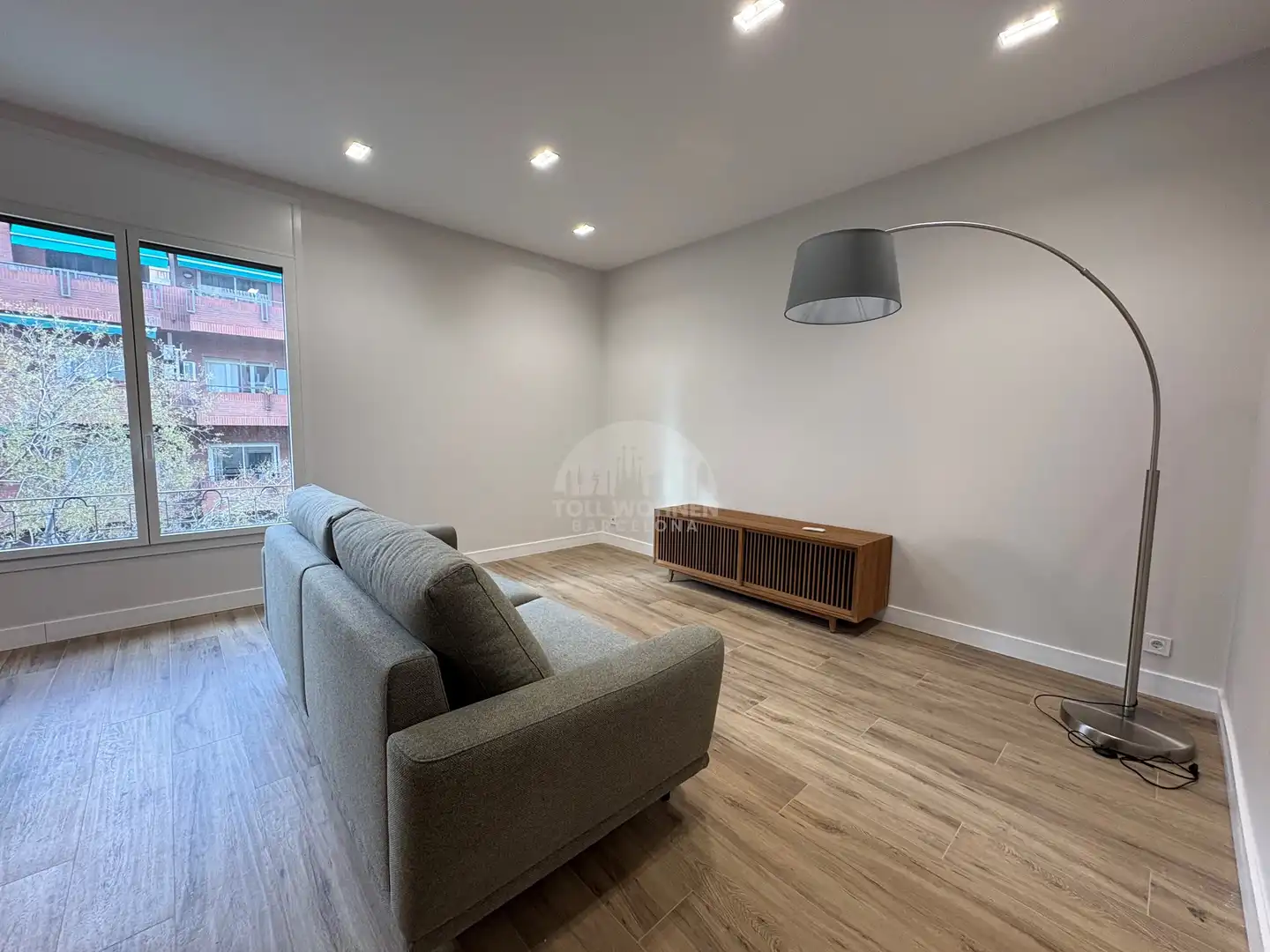 Wohnzimmer von Wohnung zum Verkauf in Barcelona mit Klimaanlage, Heizung und Möbliert