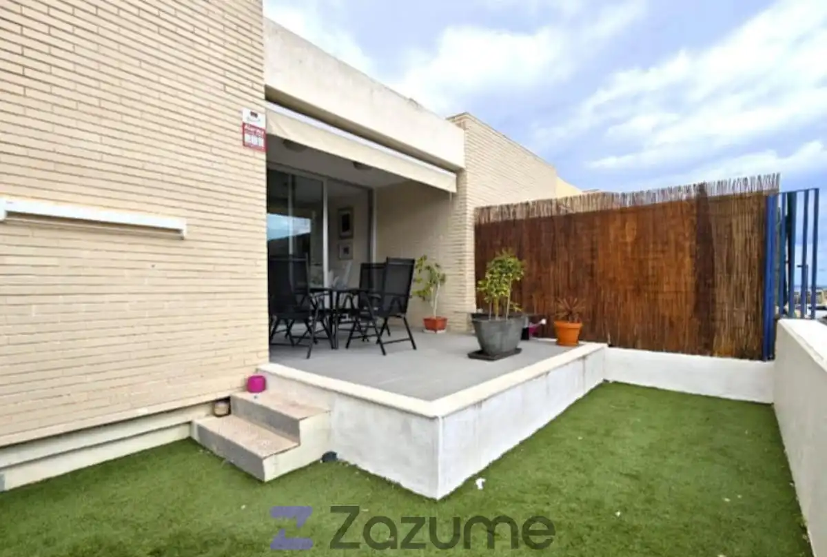 Terrace of Houses for rent in Alicante / Alacant  with Air Conditioner, Heating and Private garden