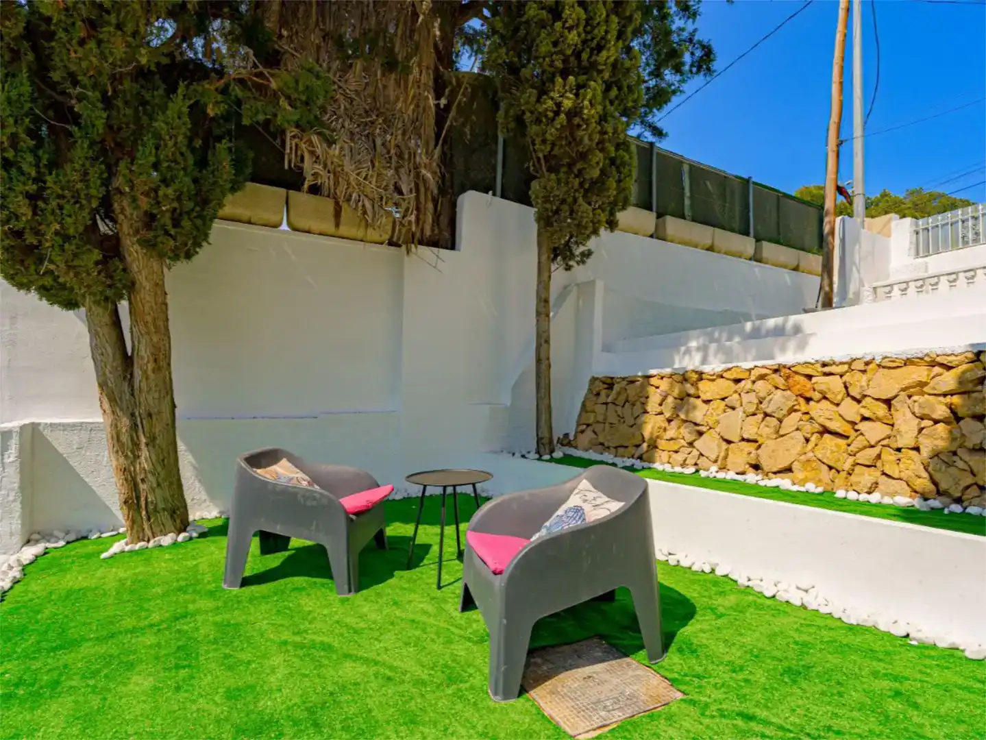 Terrassa de Pis en venda en La Nucia amb Aire condicionat, Jardí privat i Piscina