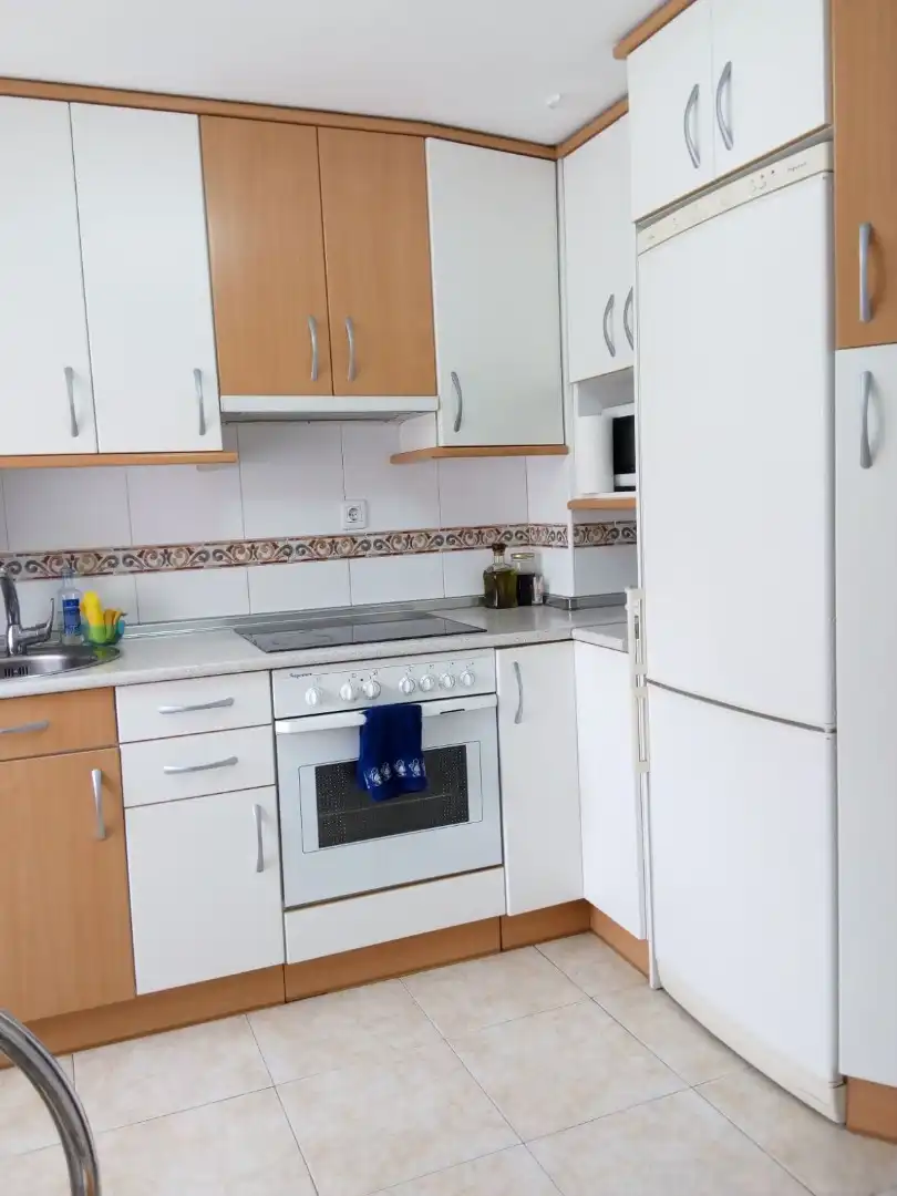 Cocina de Apartamento de alquiler en Burgos con Calefacción y Amueblado