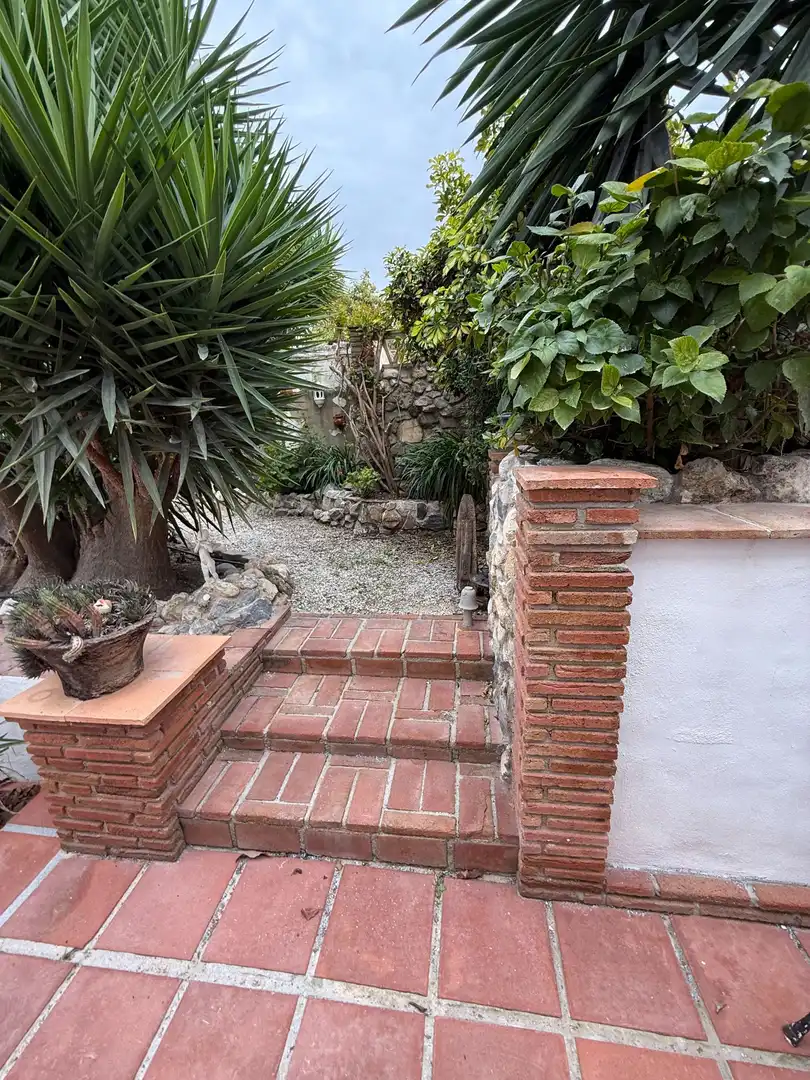 Terraza de Finca rústica en venta en Coín con Aire acondicionado, Calefacción y Jardín privado