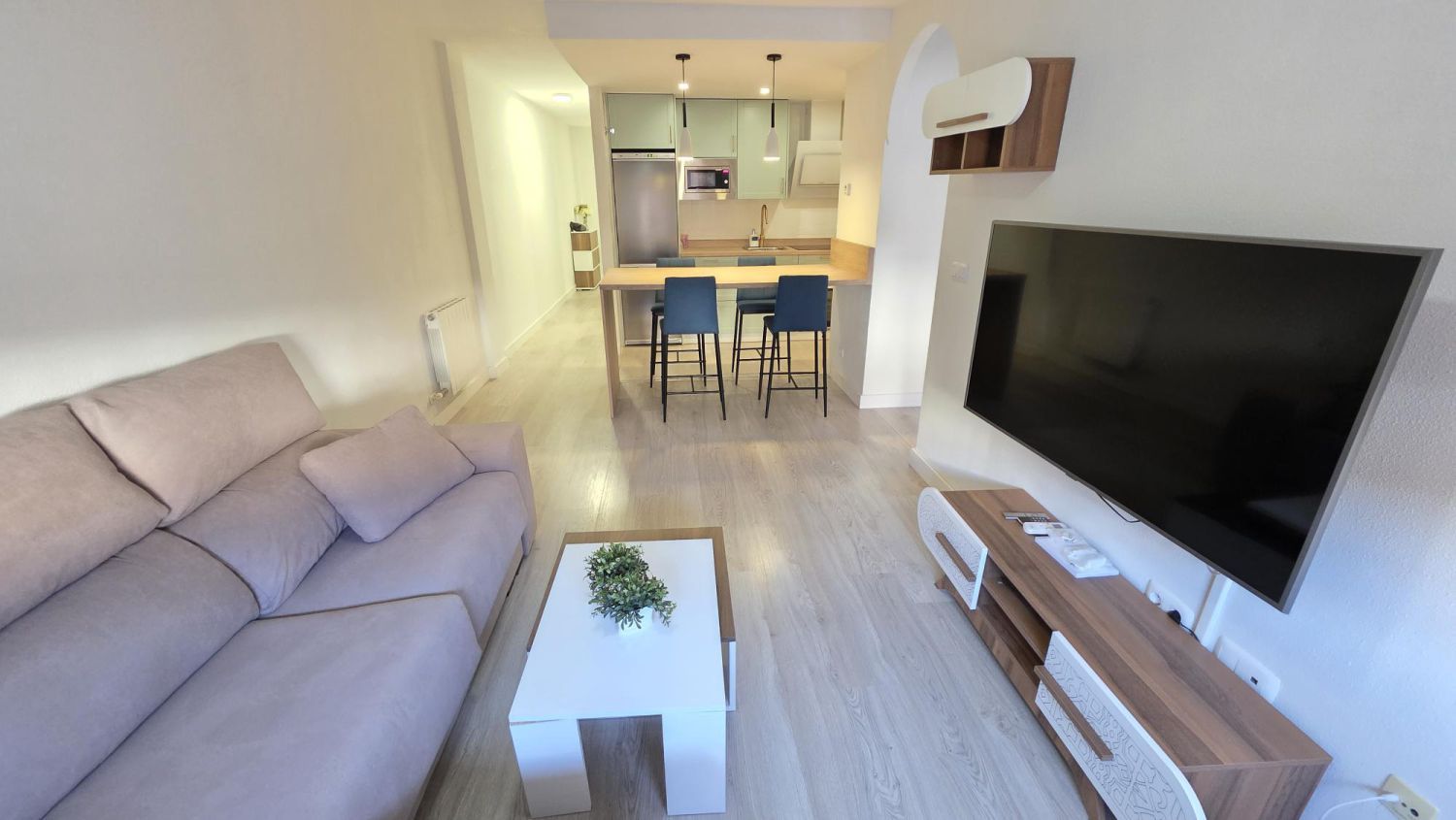 Living room of Flat to rent in Las Gabias  with Air Conditioner, Heating and Furnished