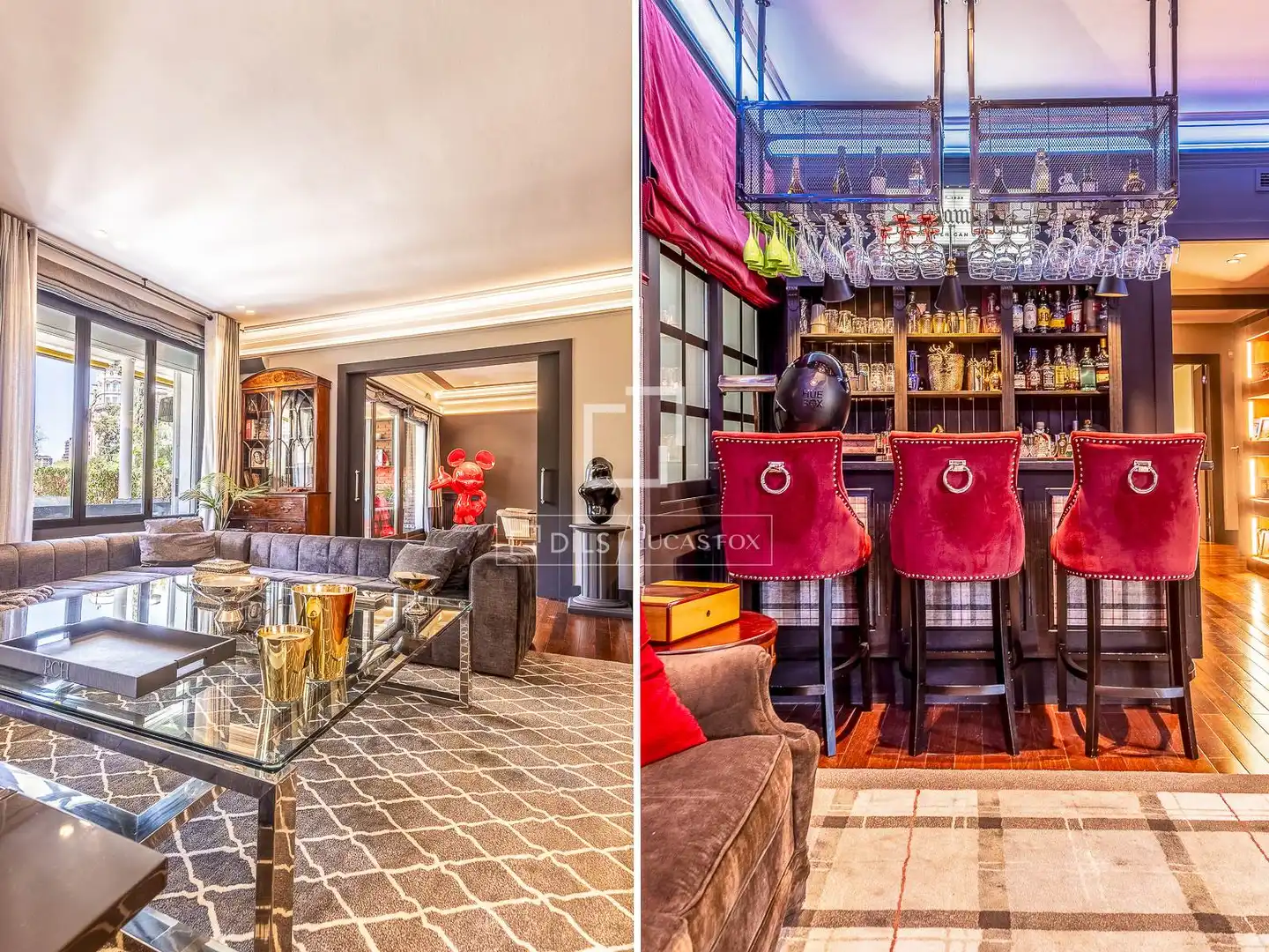 Sala de estar de Piso en venta en Barcelona con Aire acondicionado, Calefacción y Parquet