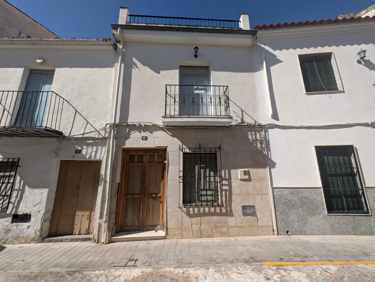 Vista exterior de Casa o xalet en venda en Alcaudete amb Terrassa