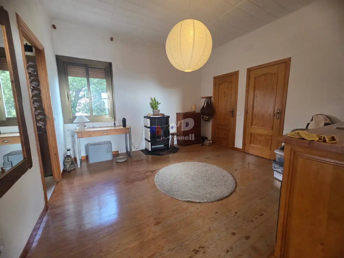 Sala d'estar de Pis en venda en Barcelona amb Jardí privat, Terrassa i Traster