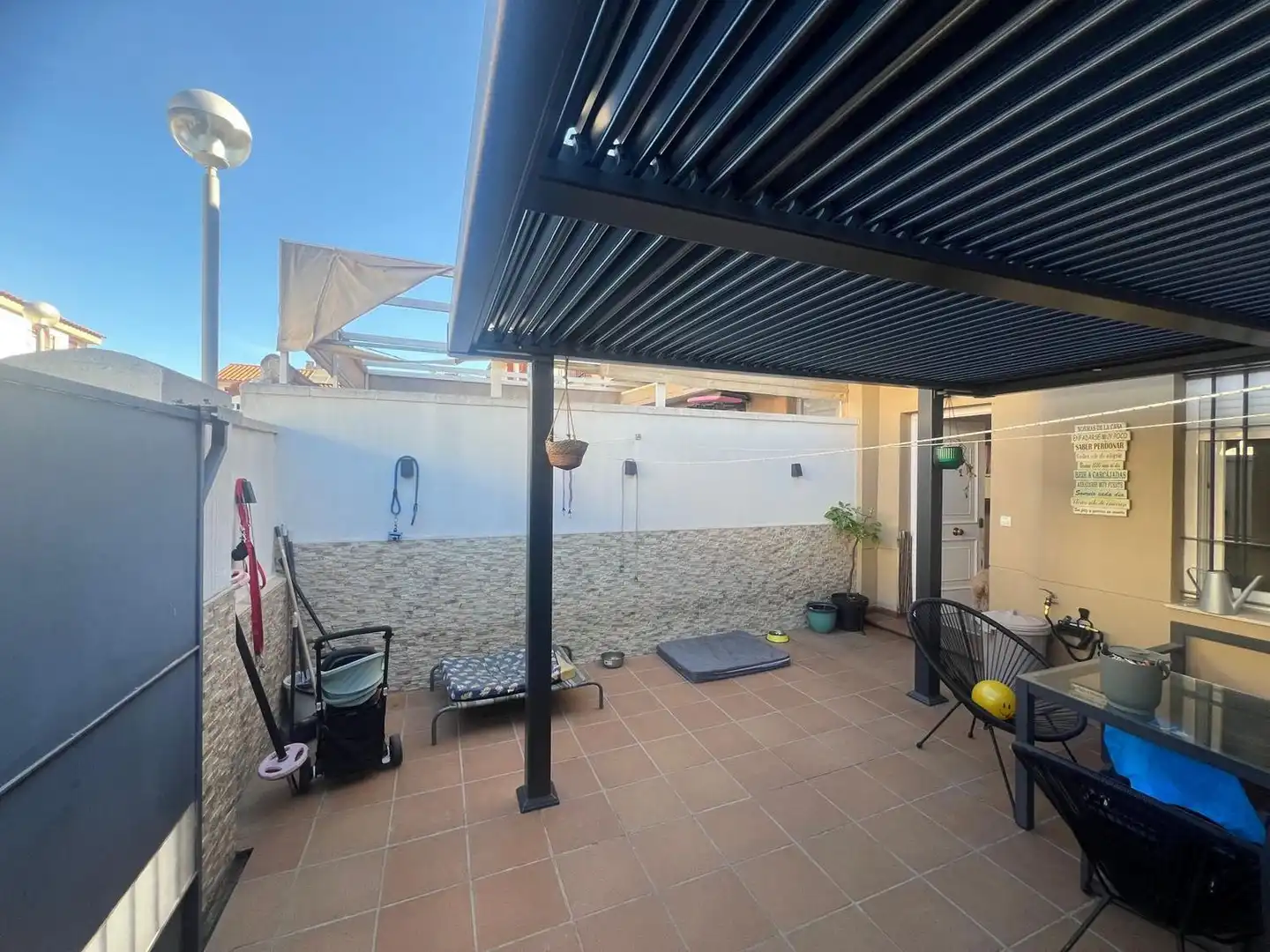Terrace of Houses for sale in Jerez de la Frontera  with Air Conditioner, Private garden and Storage room