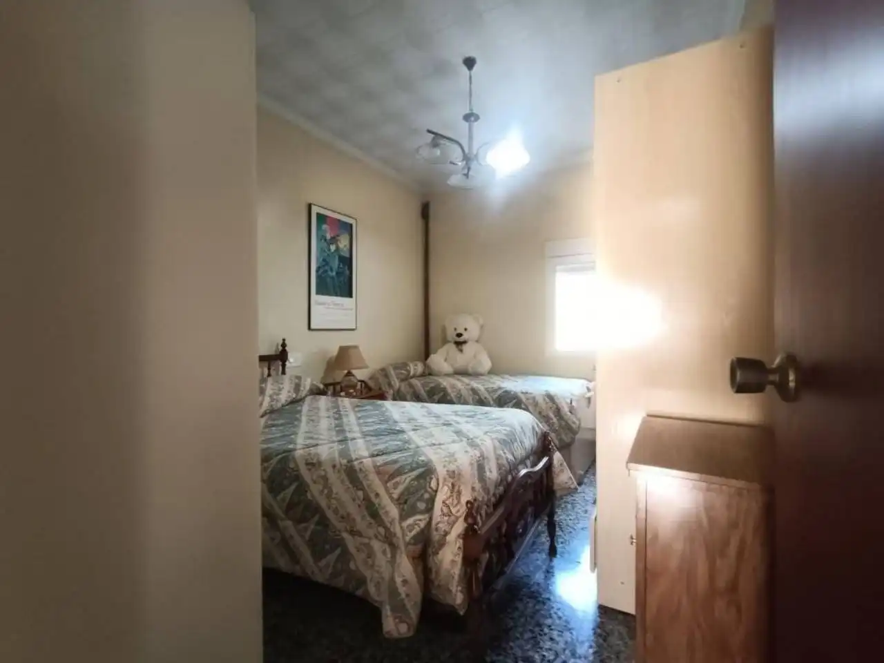 Schlafzimmer von Haus oder Chalet zum Verkauf in Elda mit Heizung und Schwimmbad