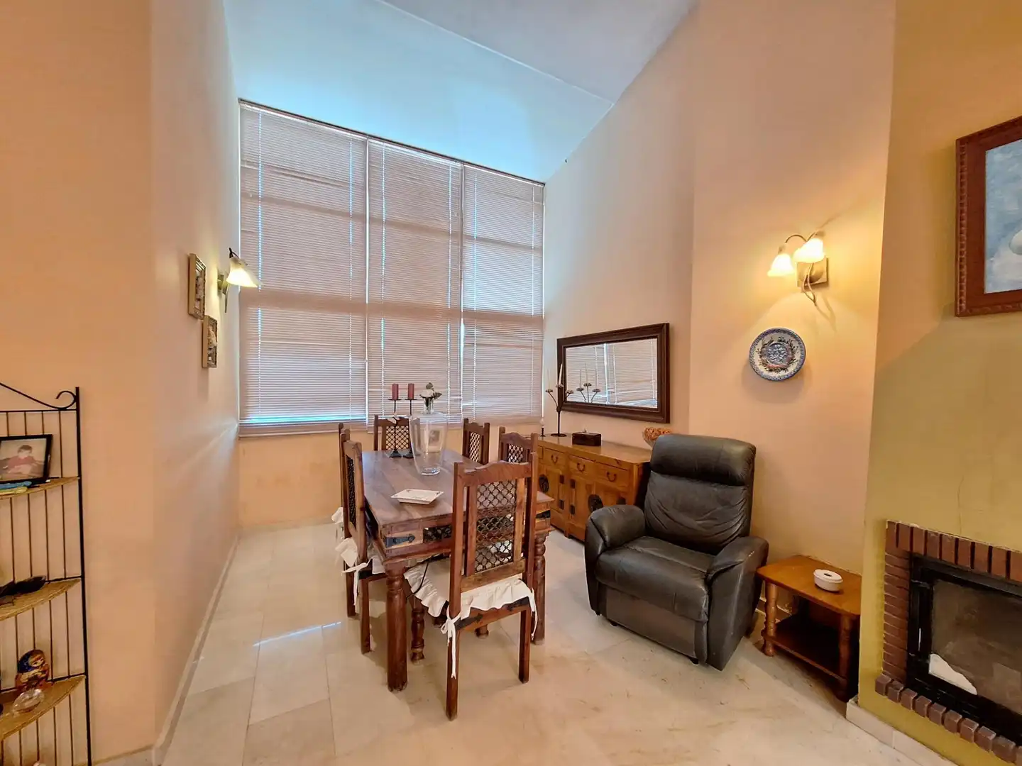 Dining room of Houses for sale in La Nucia  with Air Conditioner, Heating and Private garden