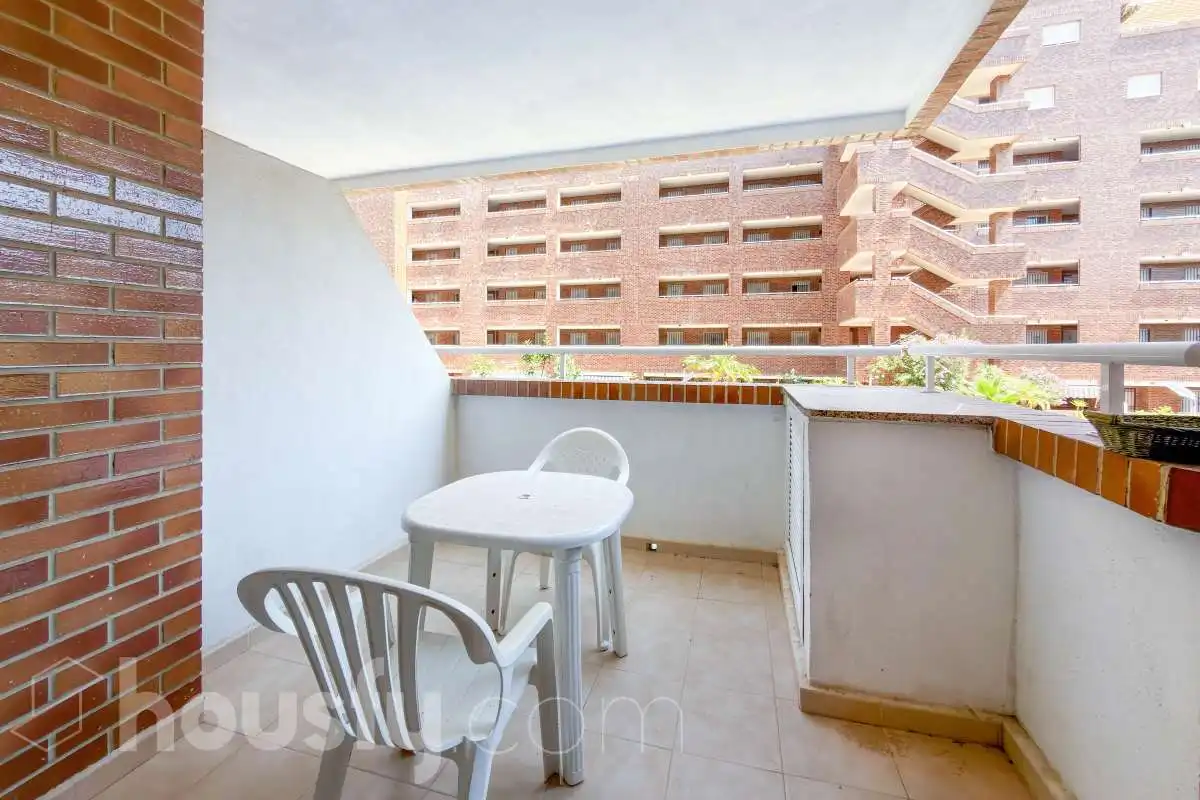 Balcony of Flat for rent in Oropesa del Mar / Orpesa  with Air Conditioner, Terrace and Balcony