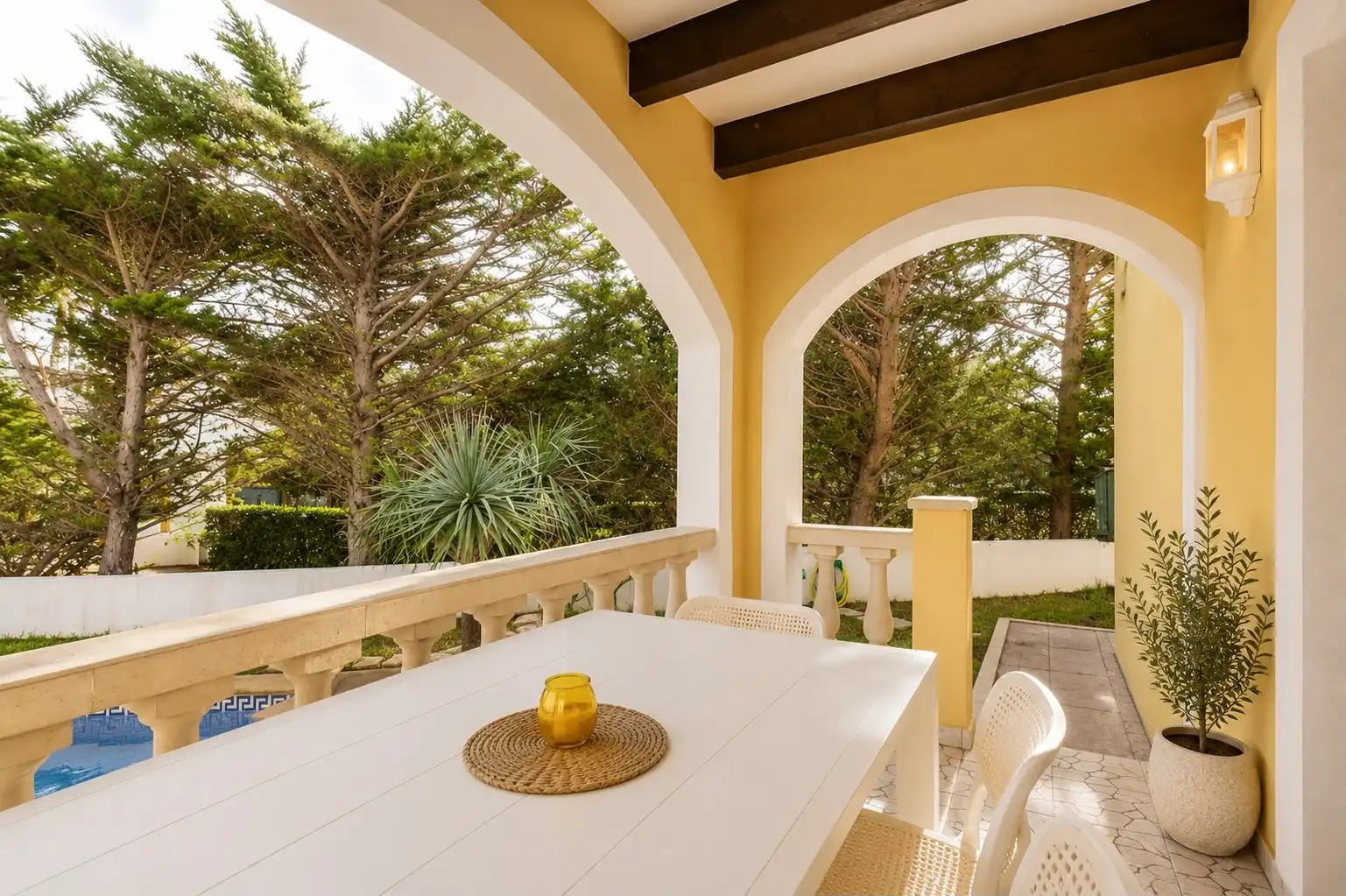 Terrassa de Casa o xalet en venda en Ciutadella de Menorca amb Aire condicionat, Jardí privat i Terrassa