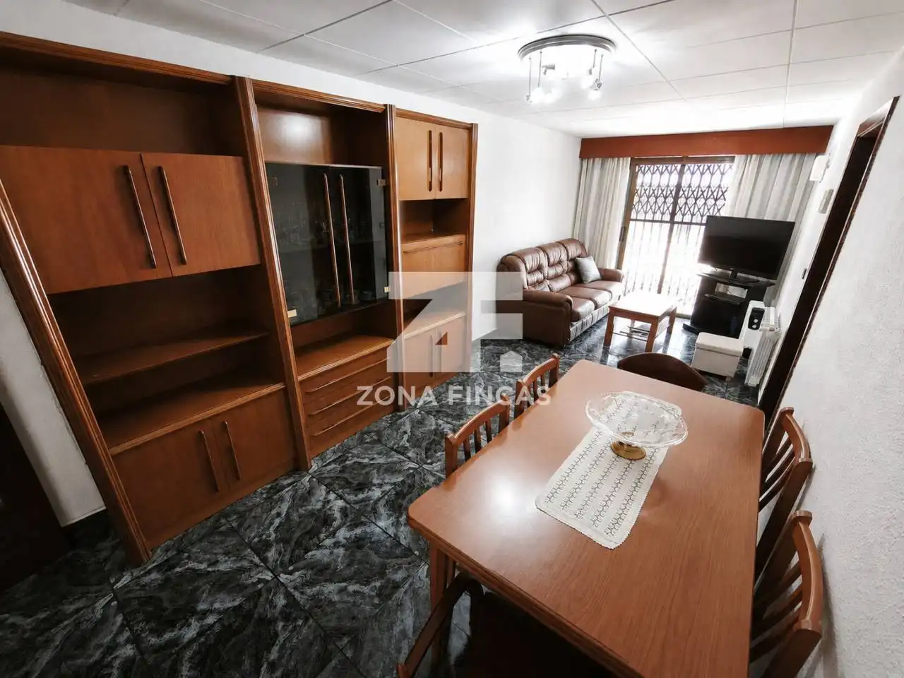 Sala de estar de Piso en venta en Santa Coloma de Gramenet con Aire acondicionado y Calefacción