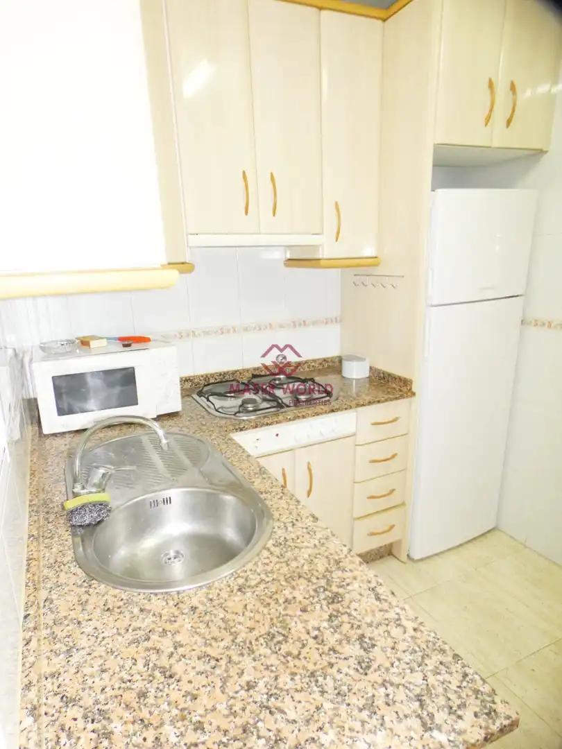Kitchen of Flat for sale in Mazarrón  with Furnished and Balcony