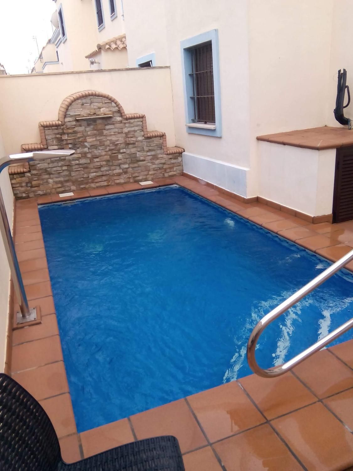 Swimming pool of Single-family semi-detached for sale in Sanlúcar de Barrameda  with Furnished