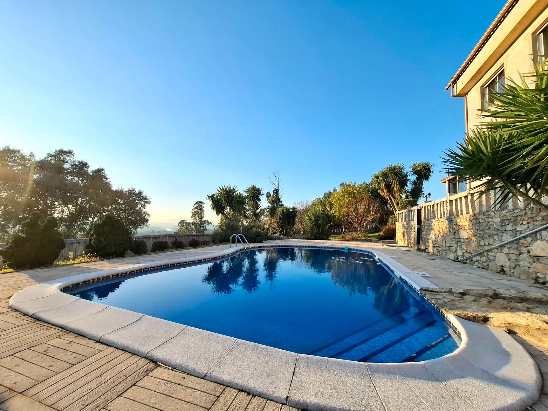 Piscina de Casa o xalet en venda en As Neves   amb Calefacció, Jardí privat i Terrassa