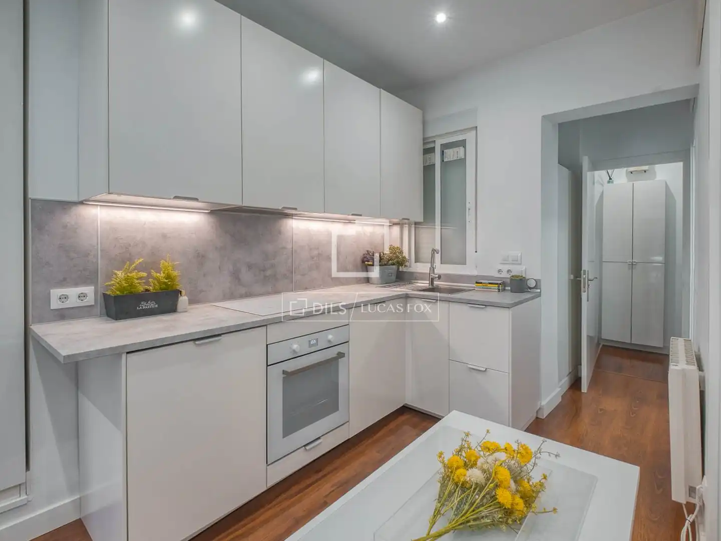 Cocina de Piso en venta en Madrid con Aire acondicionado, Parquet y Balcón