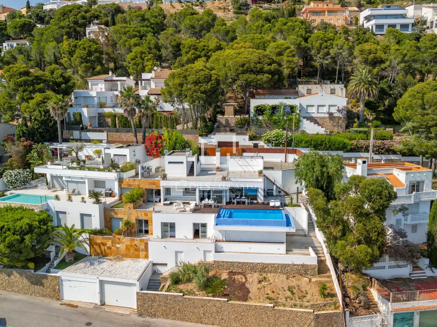 Vista exterior de Casa o chalet en venta en Roses con Aire acondicionado, Calefacción y Jardín privado