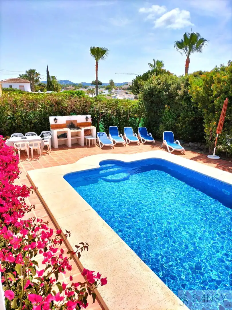 Piscina de Casa o chalet de alquiler en Jávea / Xàbia con Aire acondicionado, Calefacción y Piscina