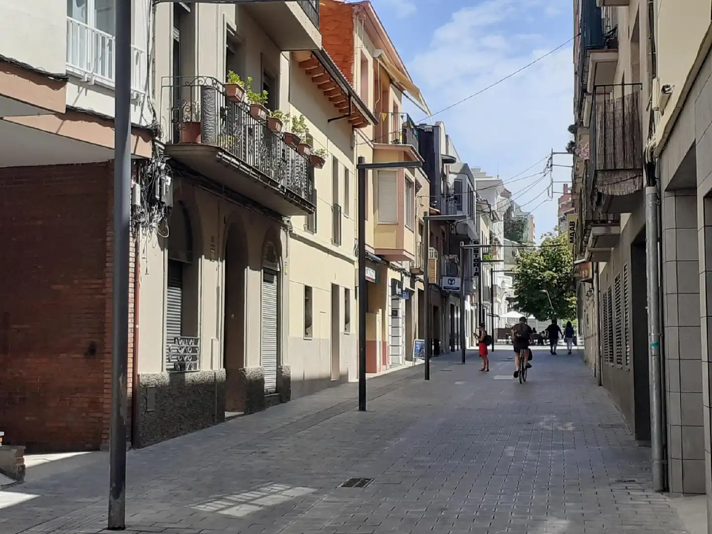 Vista exterior de Garaje en venta en Rubí