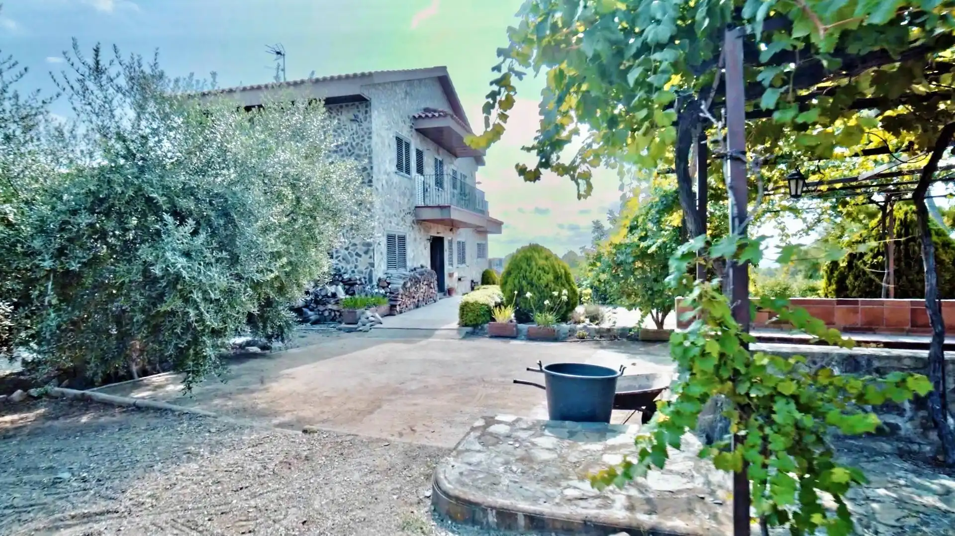 Jardí de Finca rústica en venda en Almoster amb Calefacció, Jardí privat i Terrassa