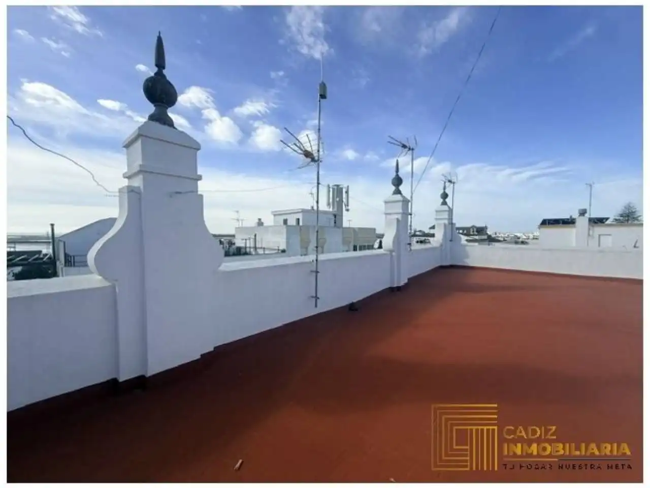 Terrace of Flat for rent in El Puerto de Santa María  with Air Conditioner and Balcony