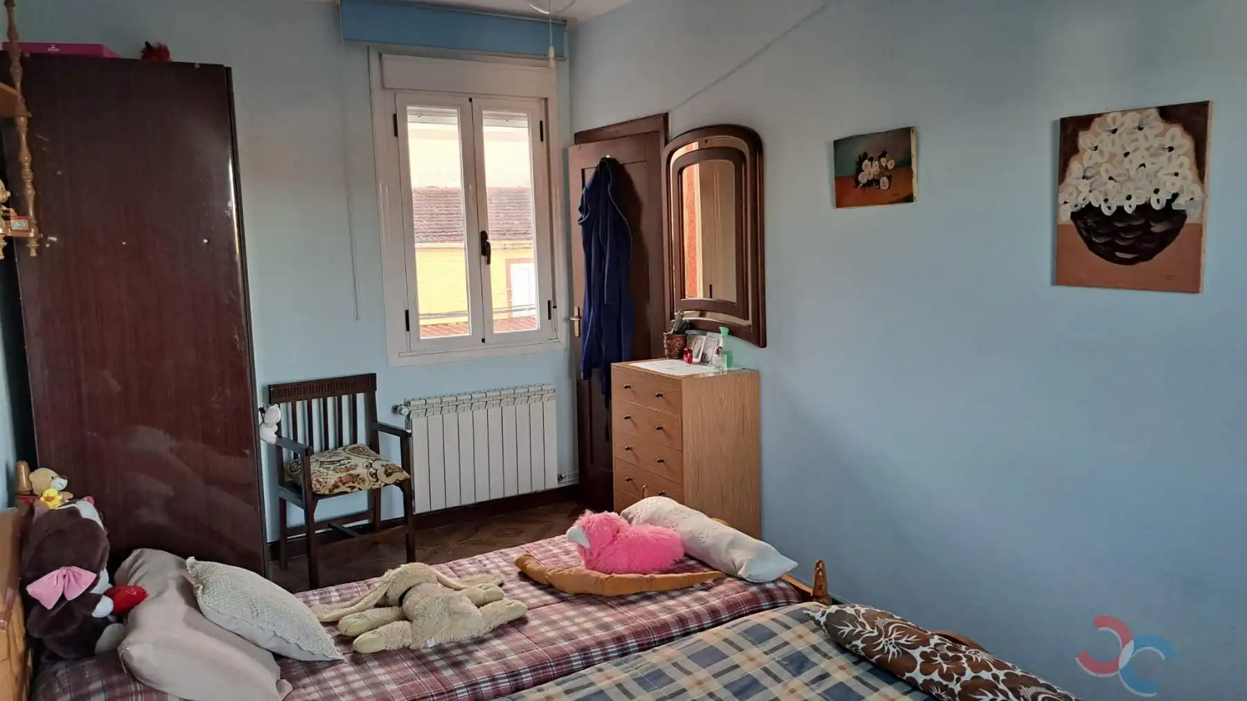 Dormitori de Casa o xalet en venda en Pontevedra Capital  amb Calefacció i Terrassa