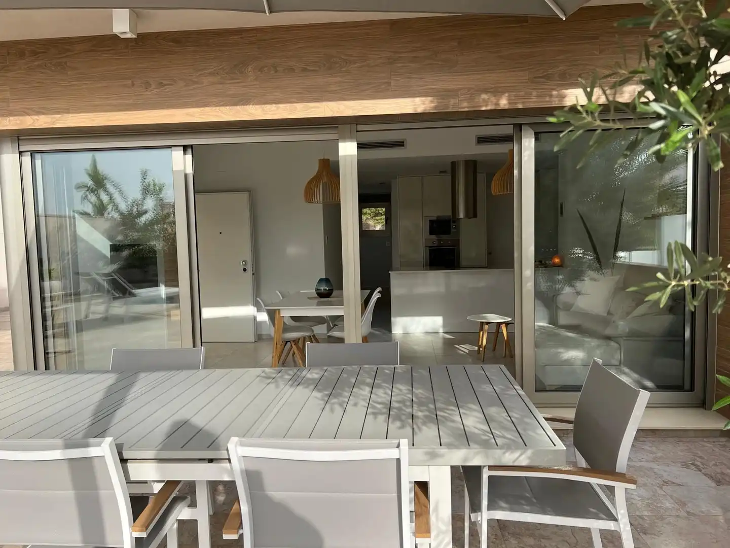 Terraza de Casa o chalet de alquiler en San Miguel de Salinas con Aire acondicionado, Calefacción y Jardín privado