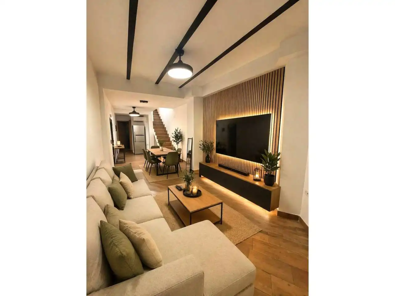 Living room of Houses for sale in Alaquàs  with Air Conditioner and Terrace
