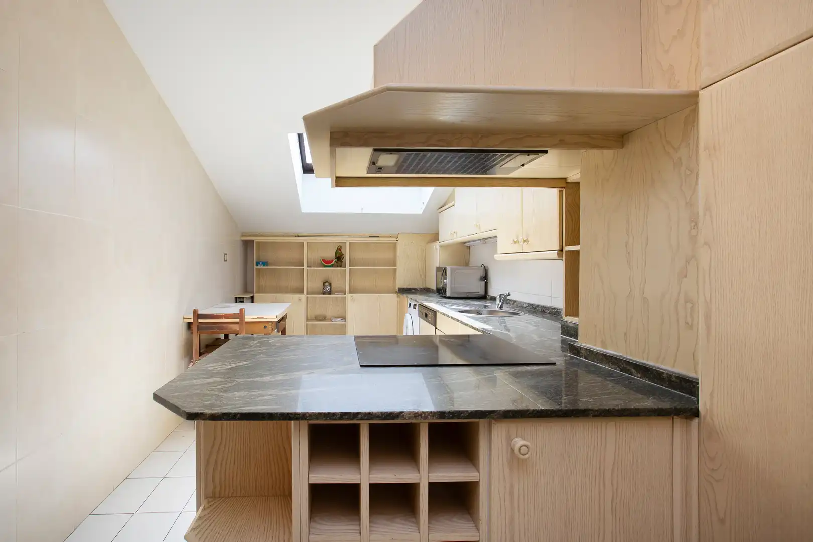 Kitchen of Flat for sale in Bilbao   with Air Conditioner, Heating and Parquet flooring