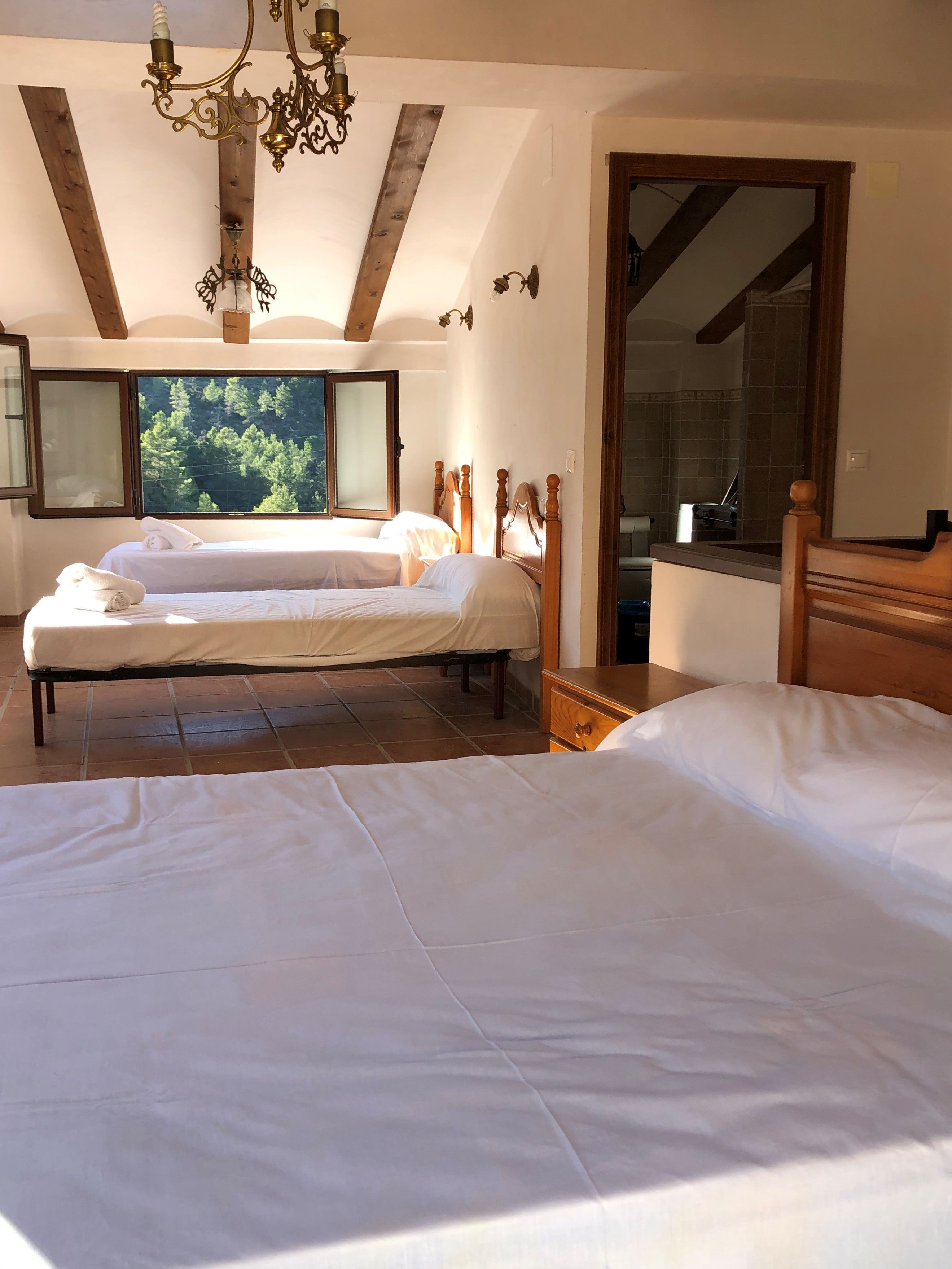 Bedroom of Country house for sale in Fuente la Reina  with Heating, Storage room and Furnished