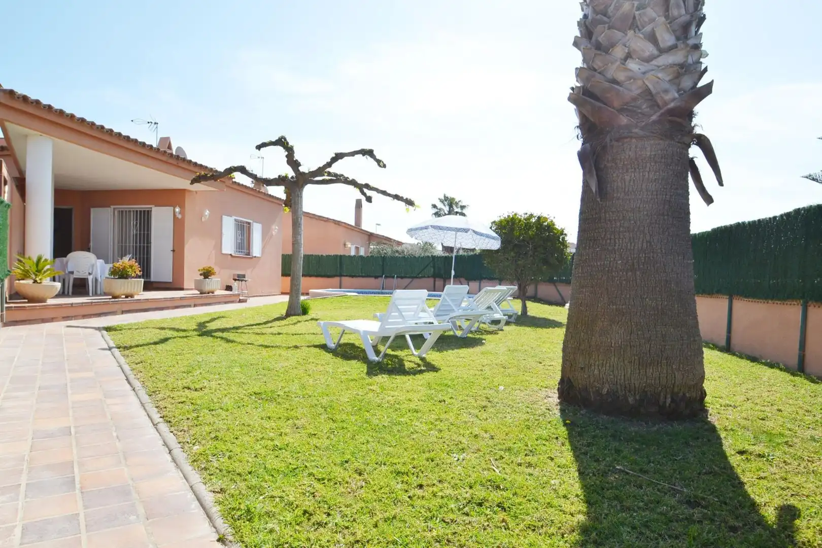 Garden of Houses for sale in Deltebre  with Air Conditioner, Private garden and Terrace