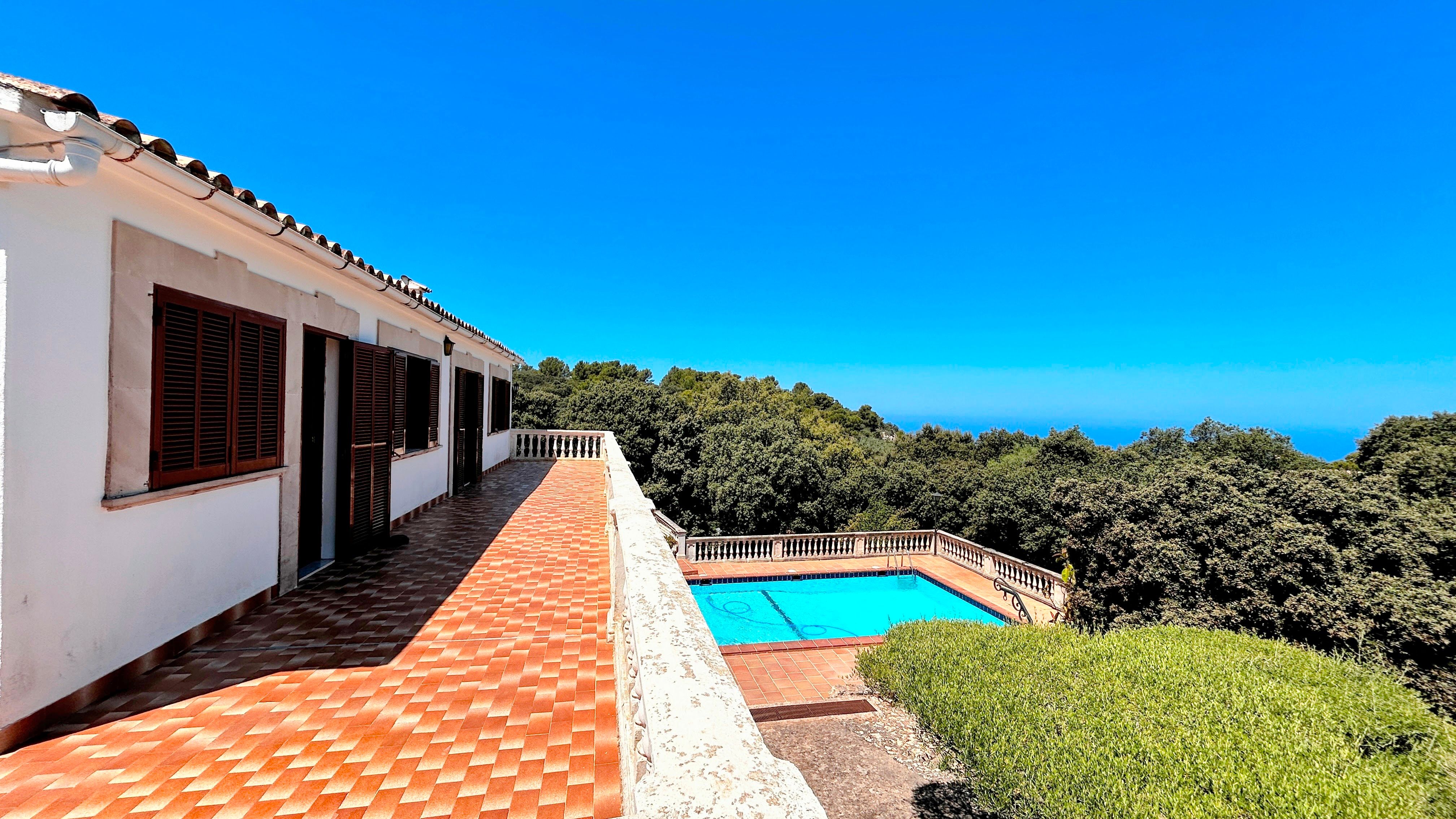Piscina de Casa o xalet en venda en Valldemossa amb Piscina