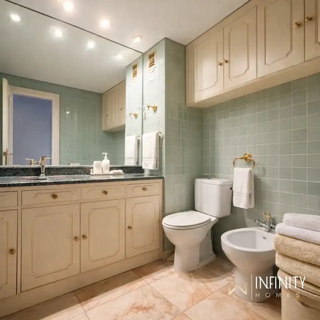 Bathroom of Flat for rent in Bilbao   with Heating